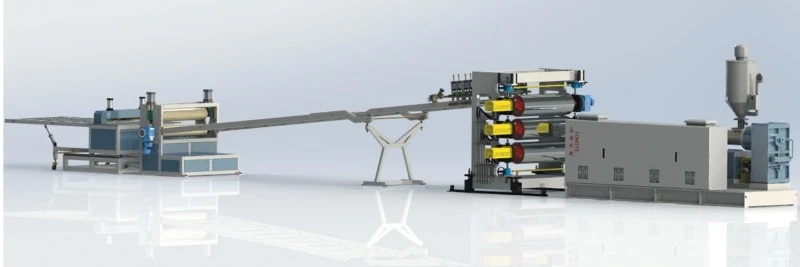 1500mm ABSプレート共押出ライン