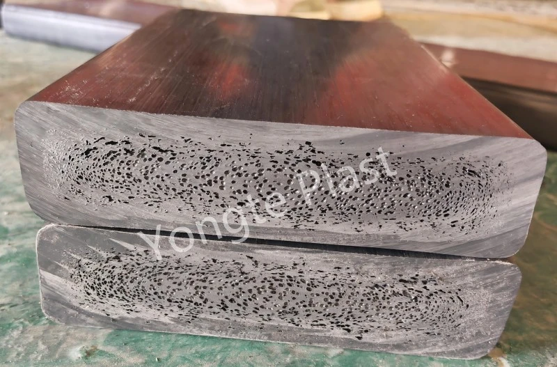 200x50mm リサイクル固体プラスチック製材機のテストに成功