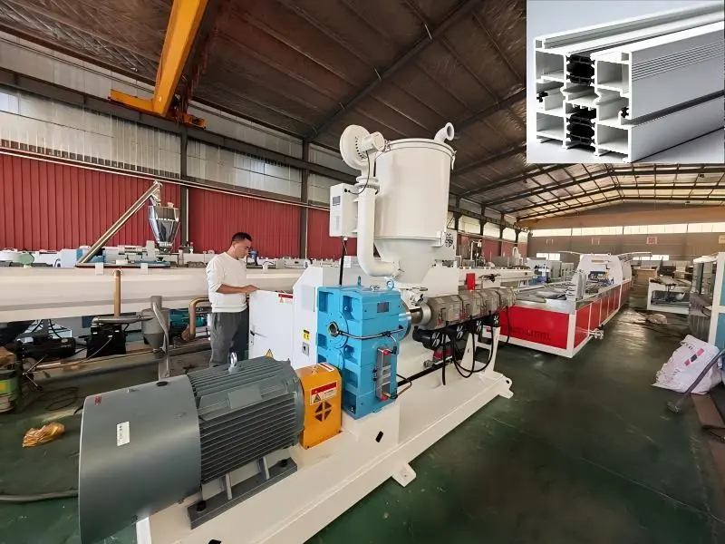 ABS ウィンドウ ドア プロファイル マシン