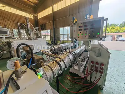250mm Water Supply Pe Pipe Production Line