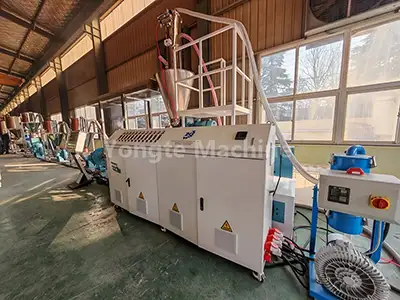 Electric control of WPC granule making machine