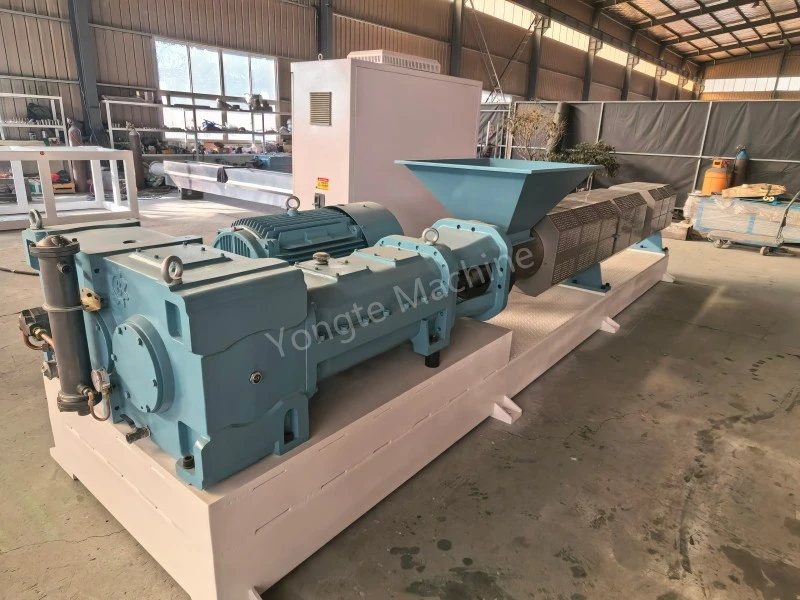 プラスチックリサイクル押出機