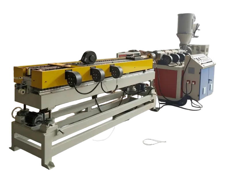 単壁波形パイプ機械