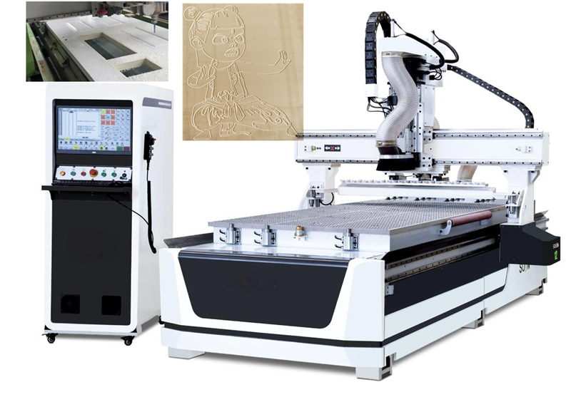 WPC ドア CNC 彫刻機
