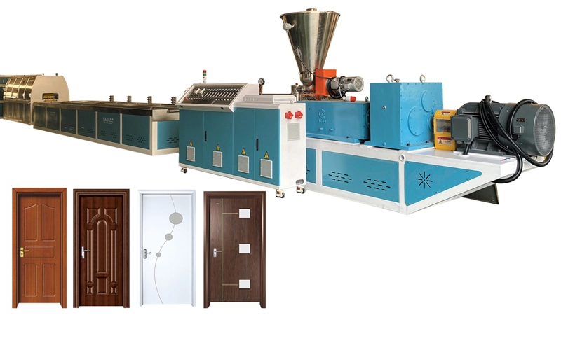 WPCドア製造工場